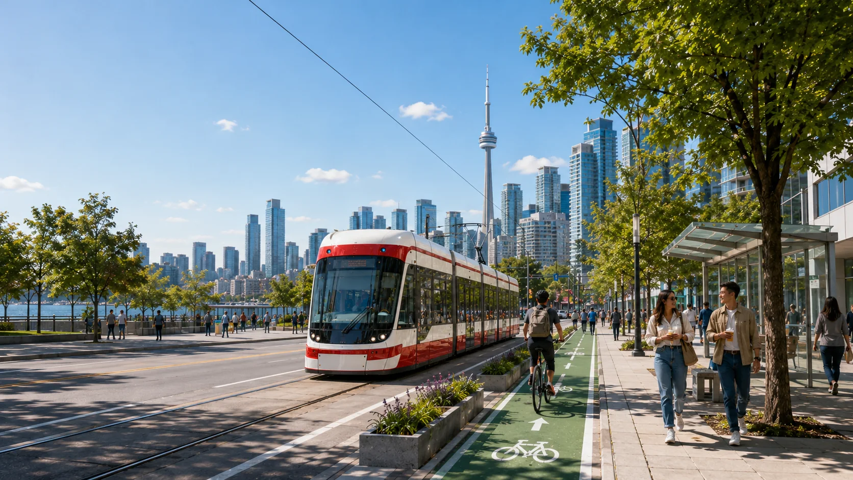 Train à grande vitesse et horizon de Toronto